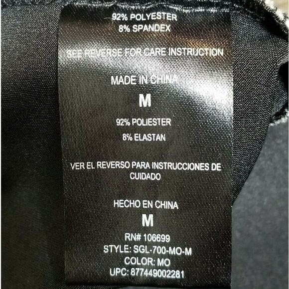 Break Up Infinity Mossy Oak 1/4 ZIP Camo Base Layer Shirt Sz M Outdoors Hunting - Picture 6 of 7